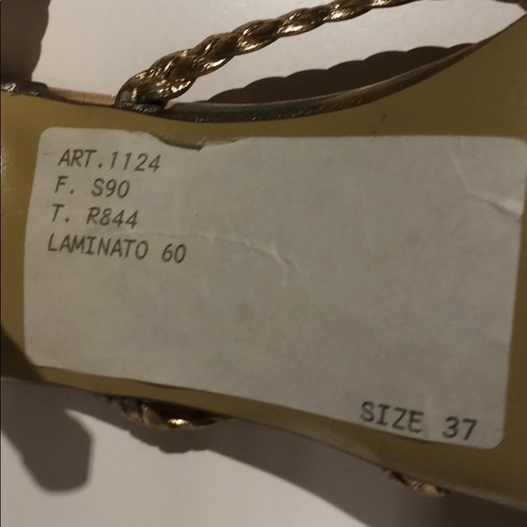 Never worn rose gold heels made in Italy - Picture 6 of 6